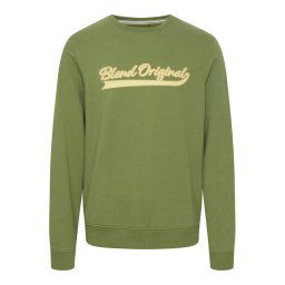 Blend Pulóver 20715364 Zöld Regular Fit