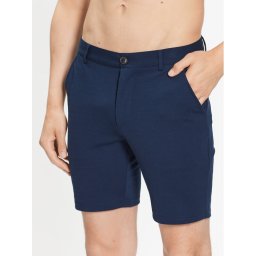 Blend Szövet rövidnadrág 20715216 Sötétkék Regular Fit