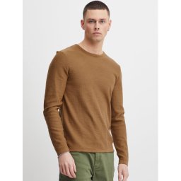 Blend Sweater 20715134 Barna Slim Fit