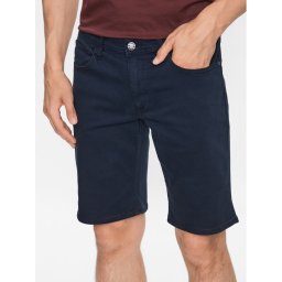 Blend Szövet rövidnadrág 20713333 Sötétkék Regular Fit