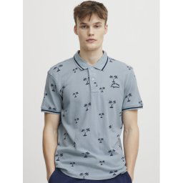 Blend Pólóing 20715468 Kék Regular Fit