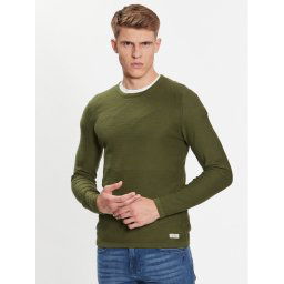 Blend Sweater 20715134 Zöld Slim Fit