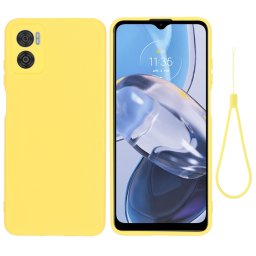 RUBBER Motorola Moto E22 / E22i védőburkolat sárga
