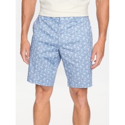 Boss Szövet rövidnadrág 50488282 Kék Slim Fit