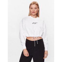 Hugo Pulóver Delive 50489094 Fehér Regular Fit