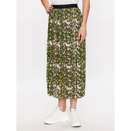 Liu Jo Sport Rakott szoknya TA3220 J7667 Zöld Regular Fit