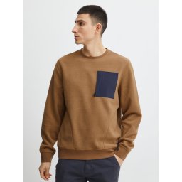 Blend Pulóver 20715392 Barna Regular Fit