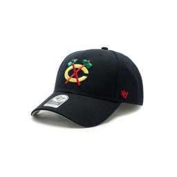47 Brand Baseball sapka NHL Chicago Blackhawks '47 MVP H-MVP04WBV-BKD Fekete