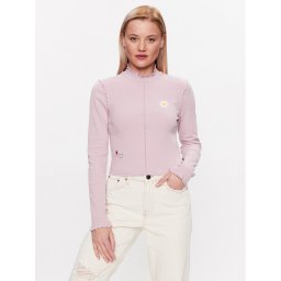 Vans Blúz Oversized Floral Ls Top VN00074D Lila Regular Fit