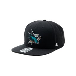 47 Brand Baseball sapka NHL San Jose Sharks No Shot '47 CAPTAIN H-NSHOT22WBP-BKB Fekete