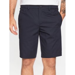 Boss Szövet rövidnadrág 50487534 Sötétkék Slim Fit