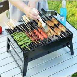 Hordozható, Összecsukható Faszenes Grill (4806)