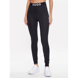Hugo Leggings 50488442 Fekete Extra Slim Fit