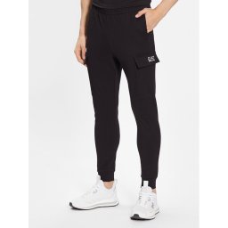EA7 Emporio Armani Melegítő alsó 8NPP59 PJ05Z 1200 Fekete Regular Fit