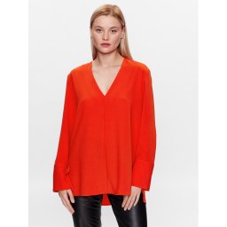 Calvin Klein Blúz K20K205688 Narancssárga Regular Fit