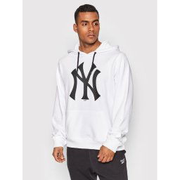 47 Brand Pulóver Imprint Helix BB017PEMIMH544135WW Fehér Regular Fit