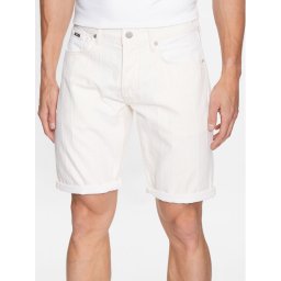 Pepe Jeans Farmer rövidnadrág Callen Short Stripe PM801013 Fehér Relaxed Fit