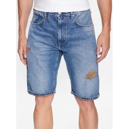 Pepe Jeans Farmer rövidnadrág Callen Short Rainbow PM801021 Kék Relaxed Fit