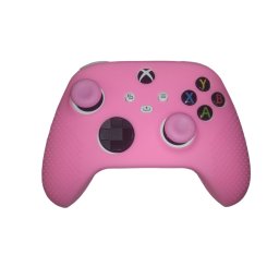 Xbox Series S/X kontroller szilikon tok szett pink V2