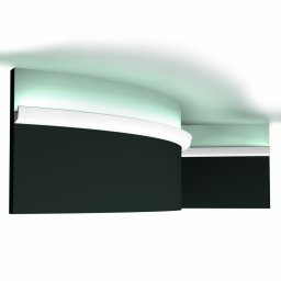 Orac Decor CX189F flexibilis rejtett világítás díszléc, 27 x 27 x 2000 mm