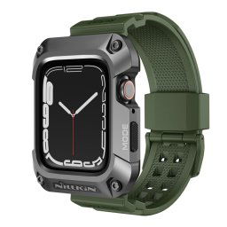 NILLKIN RUIDONG Tok és szíj Apple Watch 9 / 8 / 7 45mm zöld színű