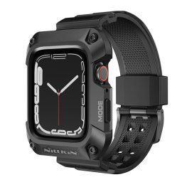 NILLKIN RUIDONG Tok és szíj Apple Watch 9 / 8 / 7 45mm fekete