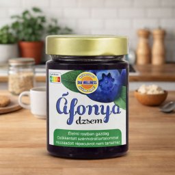 Dia-Wellness Áfonya lekvár csökkentett szénhidráttartalommal 380 g