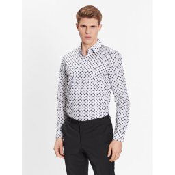 Hugo Ing 50496126 Fehér Slim Fit
