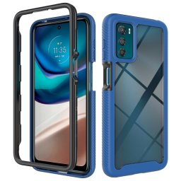 DUAL Kétoldalas burkolat Motorola Moto G42 sötétkékhez