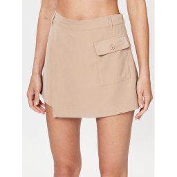 DKNY Szövet rövidnadrág P3BNTR11 Bézs Regular Fit