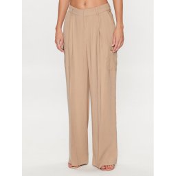 DKNY Szövet nadrág P3BKTR20 Bézs Relaxed Fit