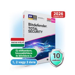 Bitdefender Total Security 10 eszköz / 3 év