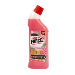 WC tisztító gél 1 liter Action Gel Force Virág illat