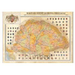 Magyar Szent Korona országai plakát 65x86,5 cm