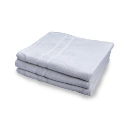 Deluxe fehér szállodai fürdőlepedő 100x200 cm, 100% pamut