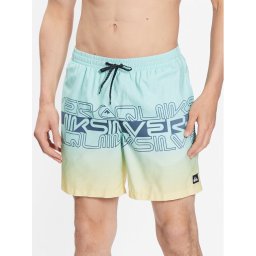 Quiksilver Úszónadrág Word Block EQYJV04005 Zöld Regular Fit