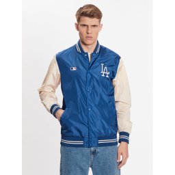 47 Brand Bomber dzseki Los Angeles Dodgers Core 47 Drift Track Jacket Kék Regular Fit