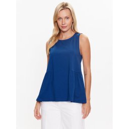 United Colors Of Benetton Sweater 3BL0D1044 Kék Regular Fit