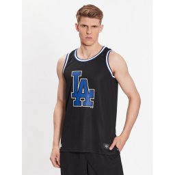 47 Brand Trikó Los Angeles Dodgers 47 Grafton Tank Fekete Regular Fit