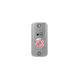 Felületre szerelhető NO LED-es nyomógomb SMB-S001(LED)-rd
