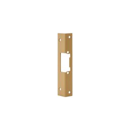 Rövid zárpajzs DORCAS zárakhoz - fa ajtóra - barna - univerzális - szögletes DORCAS-F53-bn