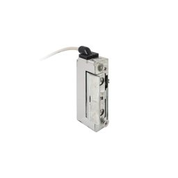 Cseppálló (IP65) szimmetrikus, keskeny, alacsony, pajzs nélküli elektromos zárfogadó 250mm vezetékkel - memóriás - kiiktatható DORCAS-SW99-2-AbDF+25C