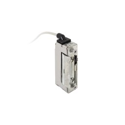 Cseppálló (IP65) szimmetrikus, keskeny, alacsony, pajzs nélküli elektromos zárfogadó 250mm vezetékkel - kiiktatható DORCAS-SW99-2-NDF+25C