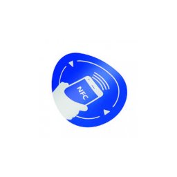 NFC antimetal matrica NXP NTAG213 chippel (13,56MHz) - kék NFC-3016-bl