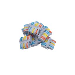 Gyorcsatlakozó 3x2 utas elosztáshoz 0,08 - 2,5 mm² vezetékhez 10 darabos csomag LA-FD-36(P10)