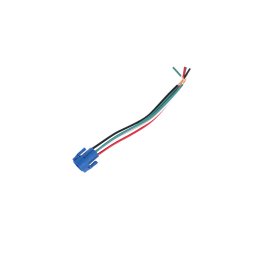 Kapcsolóaljzat nyomógomb csatlakozó 19mm QN19-PLUG