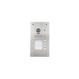 2EASY négy lakásos süllyesztve szerelhető kaputelefon egység - RFID olvasó DT607F-ID-S4