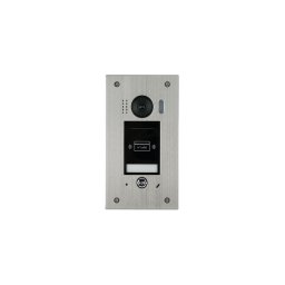 2EASY 1 lakásos RFID süllyeszthető kaputelefon kültéri egység DT611F-ID-FE