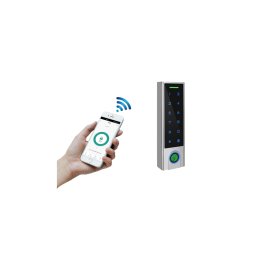 Cseppálló (IP66), naplózható, WiFi-s, önálló működésű biometrikus kártyaolvasó és kódzár HF3-WIFI