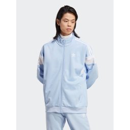 adidas Pulóver Adicolor Classics Cut Line Track Top IB9949 Kék Loose Fit